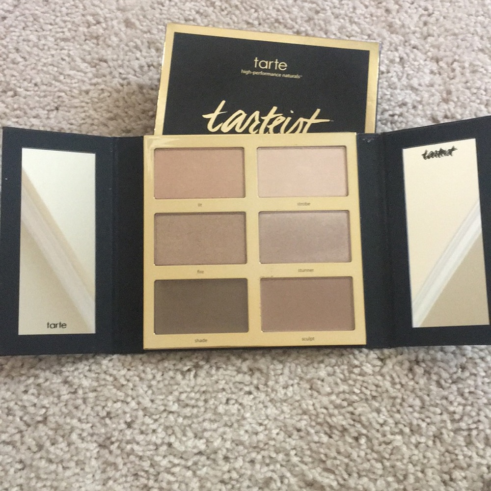 NEW tarte  pro glow highlight & contour palette